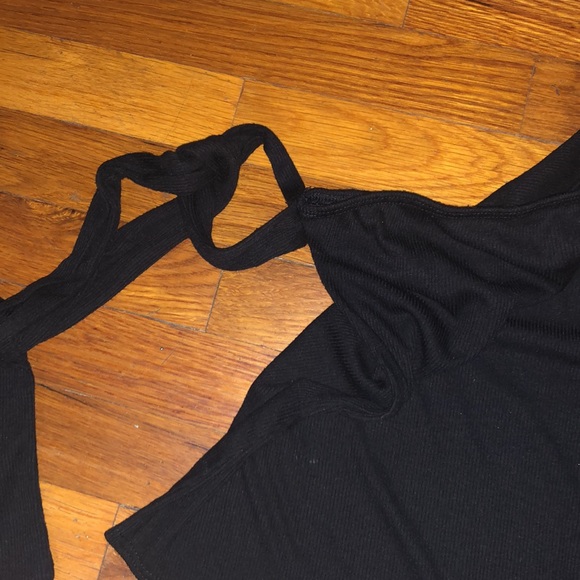 5 for $25!🛍 NWOT off shoulder tie sleeve bodysuit - Picture 3 of 5